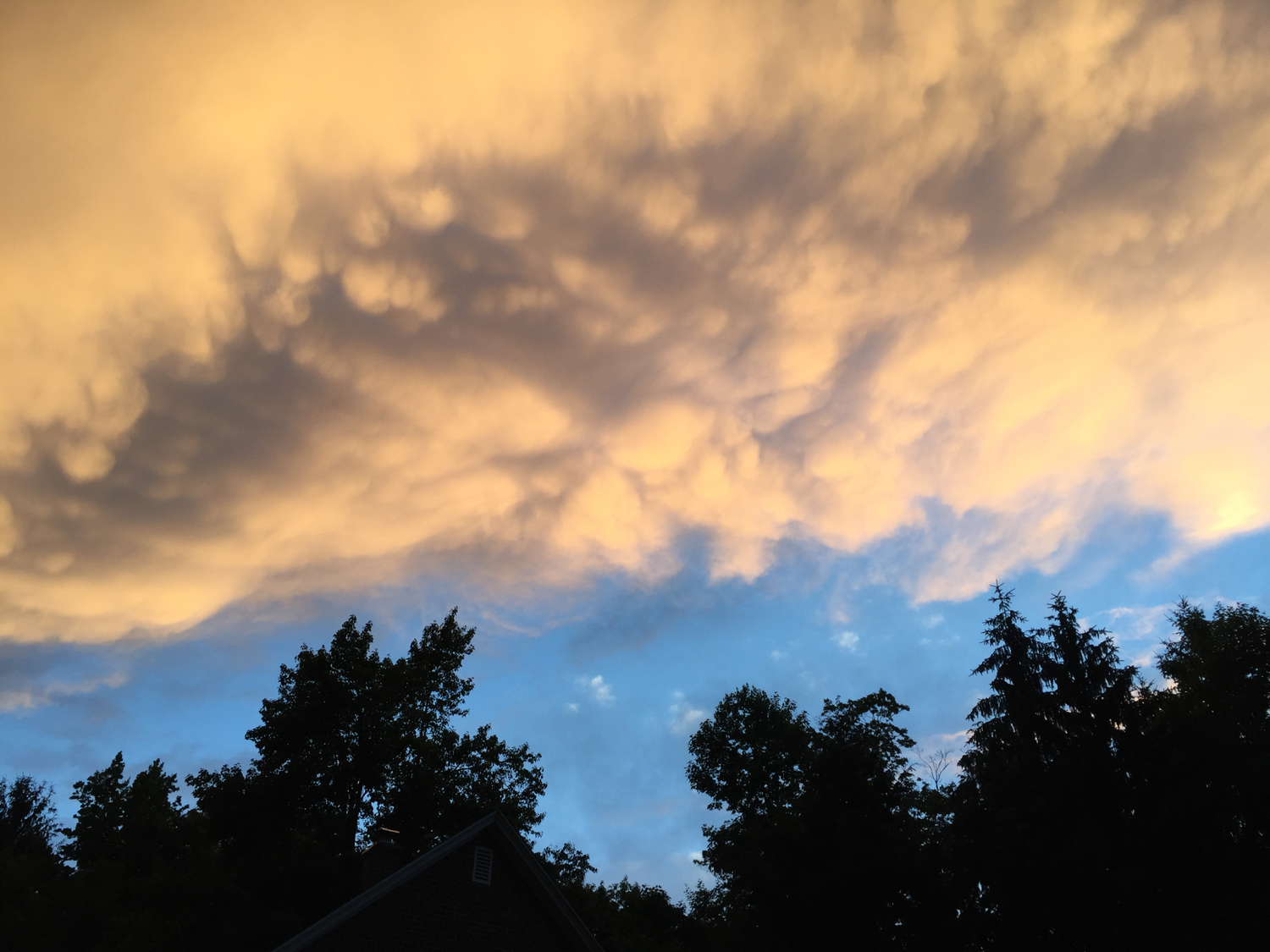 July - Ominously beautiful clouds, Ludlow, MA