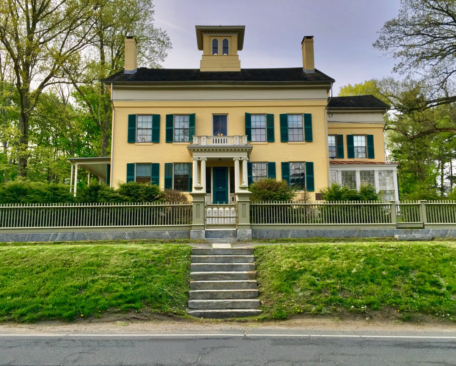 Emily Dickinson's house — copyright Trace Meek