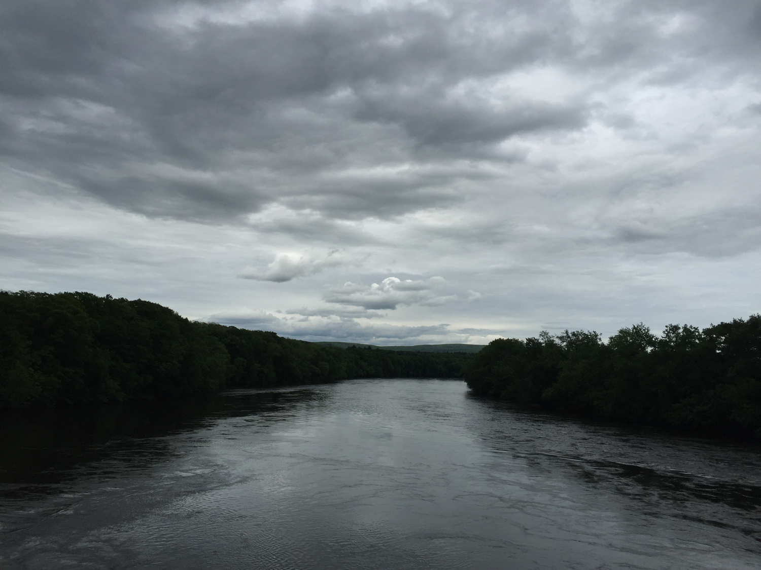 View from a bridge — copyright Trace Meek